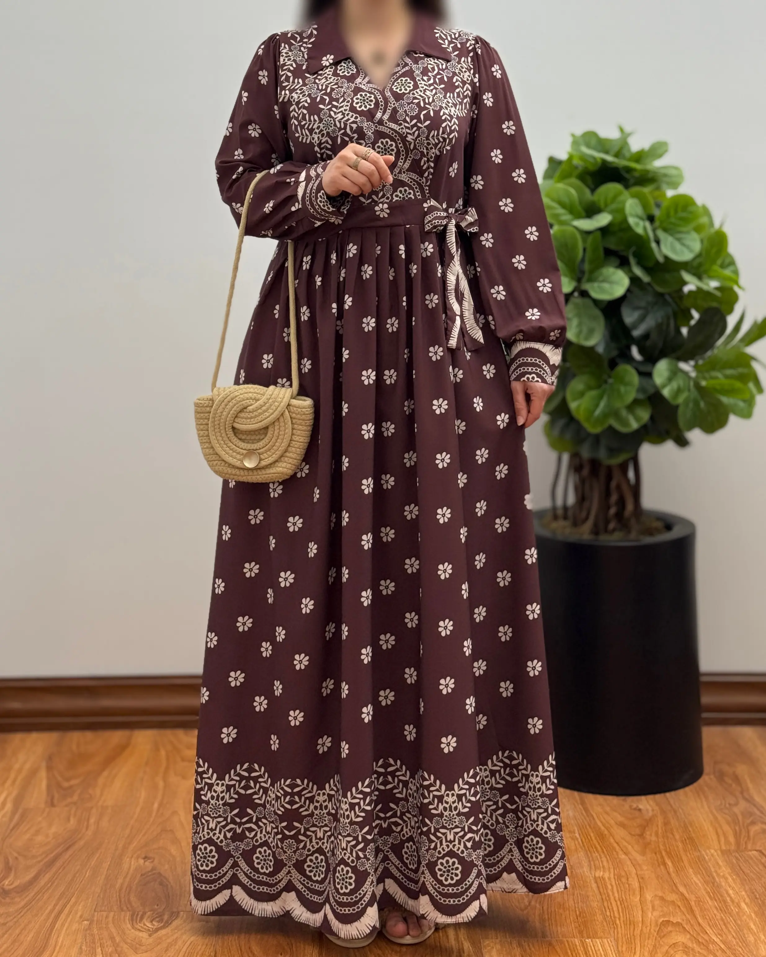 پیراهن بلند زنانه مدل آیسودا